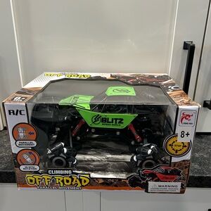 Green Off-Road RC Car